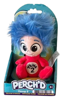 The Cat in the Hat "Perch'd" Thing 2 Shoulder Plush Toy New With Box
