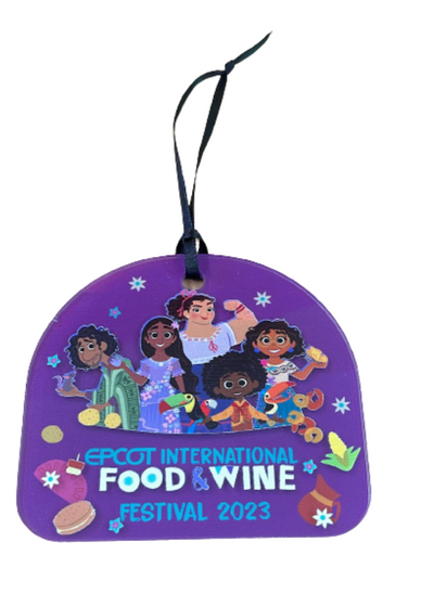 Disney Parks EPCOT Food & Wine Festival 2023 Encanto Christmas Ornament New Tag
