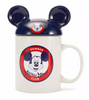 Disney Parks 70th Honorary Member Mickey Club Ceramic Coffee Mug with Lid New