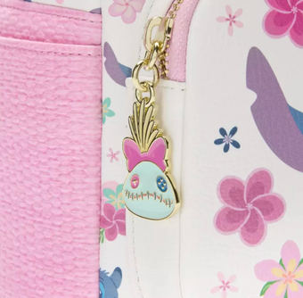 Disney Parks Lilo & Stitch Loungefly Mini Backpack New With Tag
