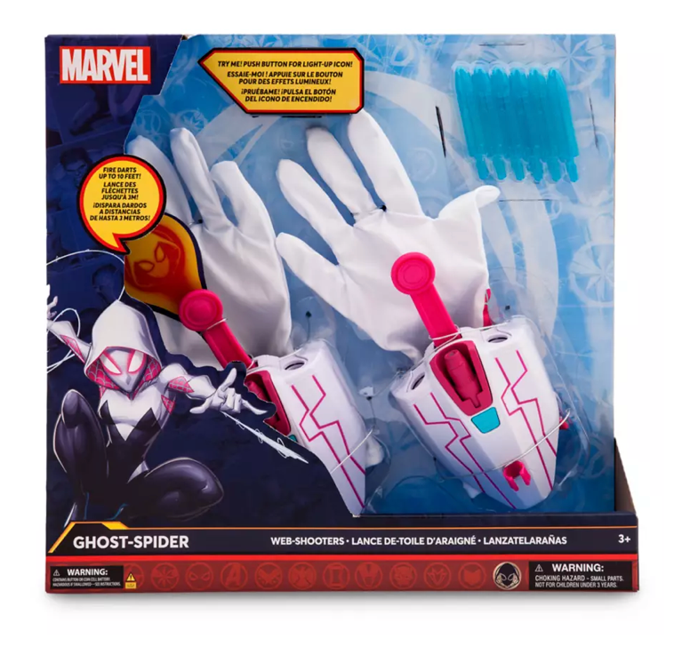 Disney Parks Ghost-Spider Web-Shooters Across the Spider-Verse New With Box
