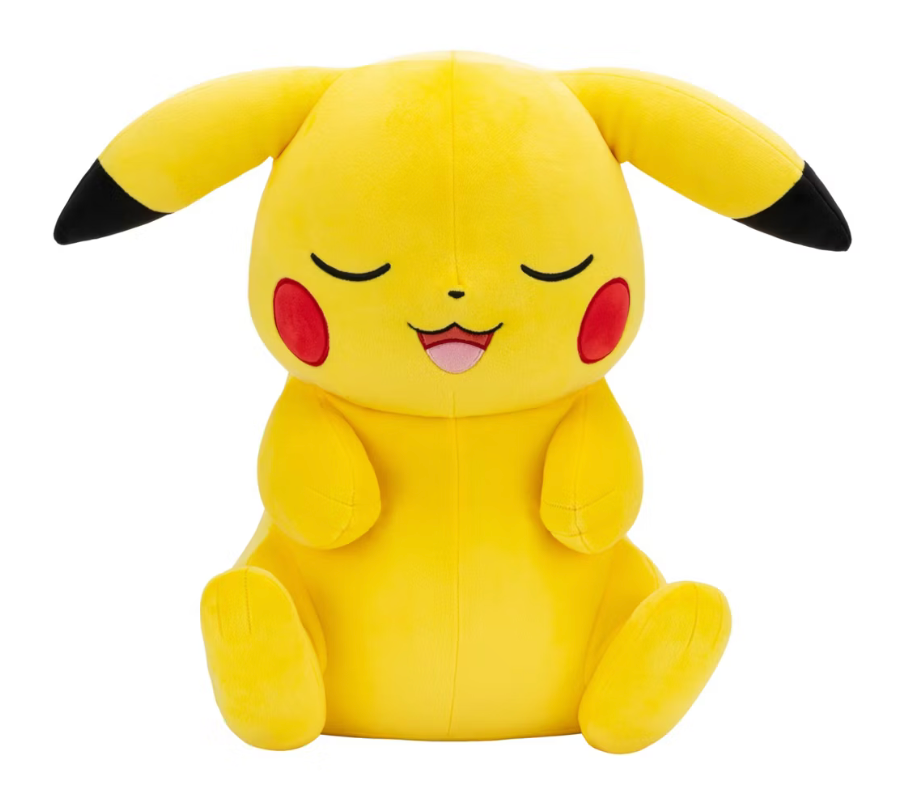 Pokemon 18" Sleeping Plush Pikachu Toy New With Tag
