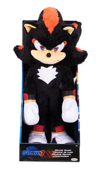 Sonic the Hedgehog 3 Shadow Deluxe Plush Toy New with Tag