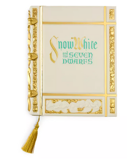 Disney Parks Snow White Seven Dwarfs Storybook Replica Journal Small New W Tag