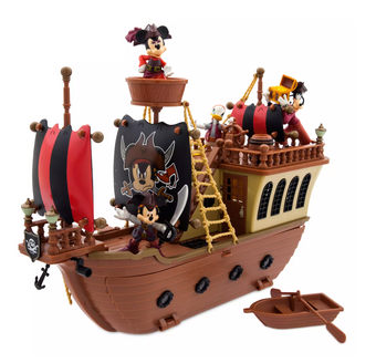 Disney Parks Pirates of the Caribbean Mickey and Friends Ship Playset New Box
