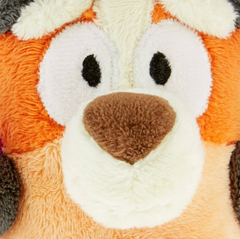 Disney Bluey Halloween Bingo Black Bat Plush Backpack Clip 6.5" New with tag