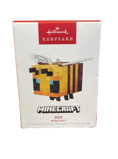 Hallmark 2023 Keepsake Minecraft Bee Christmas Ornament New with Box