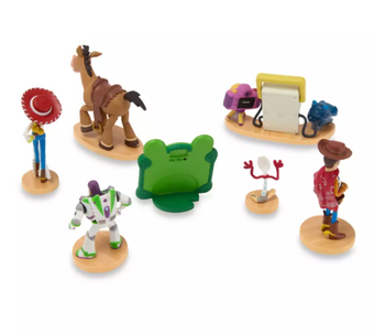 Disney Parks Toy Story 5 Figure Set Woody Jessie Forky Buzz New With Tag