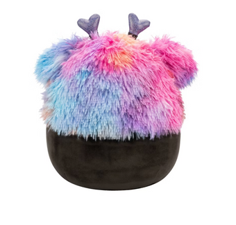 Squishmallows Valentine 12" Frumpy Girly Goth Black Bigfoot Plush New with Tag