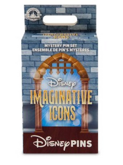 Disney Parks Imaginative Icons Mystery Pin Set Random New With Card