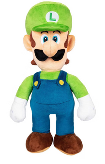 Nintendo Super Mario 20” Jumbo Stuffed Plush Buddy Luigi Toy New With Tag