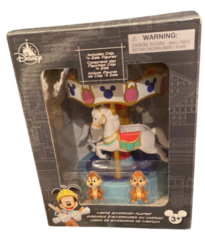 Disney Parks Carrousel Castle Accessory Playset New With Box