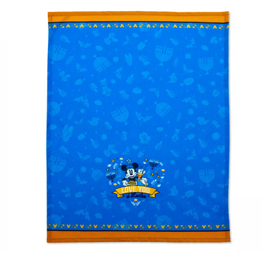 Disney Parks Minnie and Daisy Duck Hanukkah Kitchen Towel New with Tag