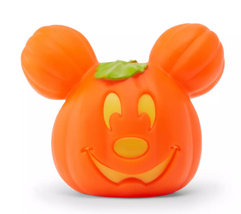 Disney Parks Mickey Mouse Small Light-Up Jack-o'-Lantern New With Tag