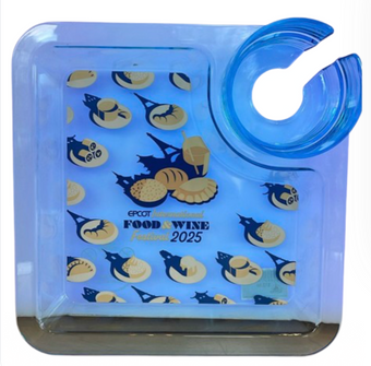 Disney Parks Epcot Food & Wine 2025 Festival Plastic Tray New With Tag