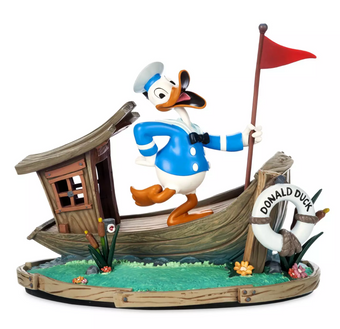 Disney Parks Donald Duck 90th Anniversary Figure, The Wise Little Hen New Box