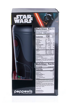 Poppowls Star Wars Darth Vader Microwave Popcorn Kit - 6oz New With Tag