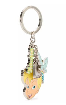 Disney Parks Tinker Bell Charm Keychain – Peter Pan New With Tag