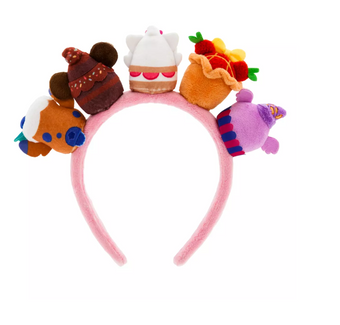 Disney Parks Munchlings Baked Treats Plush Ear Headband for Adults New with Tag