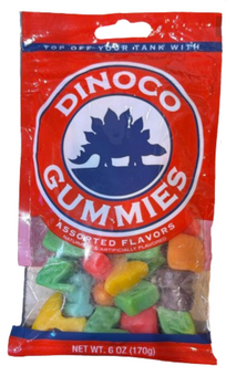 Disney Parks Dinoco Gummies Assorted Flavors New with Tag