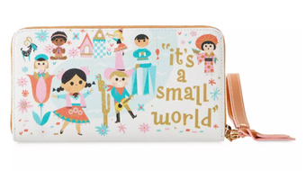 Disney Parks it's a small world Dooney & Bourke Wristlet Wallet New With Tag