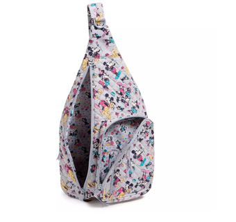 Disney Mickey and Friends Piccadilly Paisley Sling Bag by Vera Bradley New