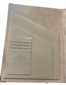 Universal Studios Harry Potter Hogwarts Crest Padfolio New With Tag