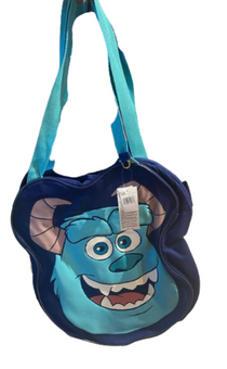 Disney Parks Monsters, Inc. Sulley Big Face Canvas Tote Bag New with Tag