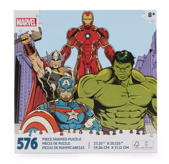 Disney Parks Marvel Superheroes Puzzle Toy New with Tag