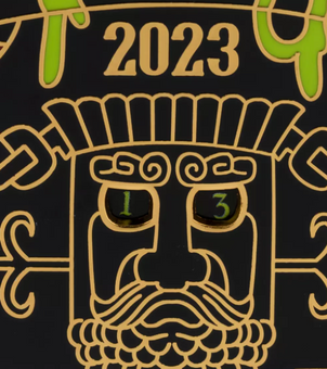 Disney Parks Halloween 2023 Horned King Jumbo Pin Black Cauldron New with Box