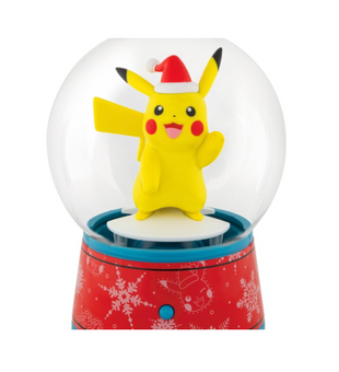 Hallmark Pokémon Pikachu Christmas Musical Globe Ornament New with Box