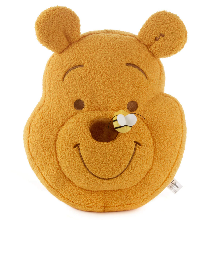 Disney Winnie The Pooh Shaped Pillow with Sound, image size:899x1024