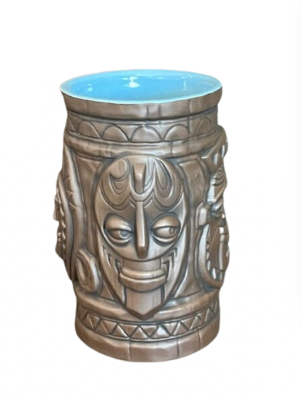 Disney Parks Trader Sam's Tiki Totem Figure Coffee Mug New