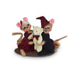 Annalee Dolls 2022 Christmas 5in Winter Woods PJ Mice Plush New with Tag