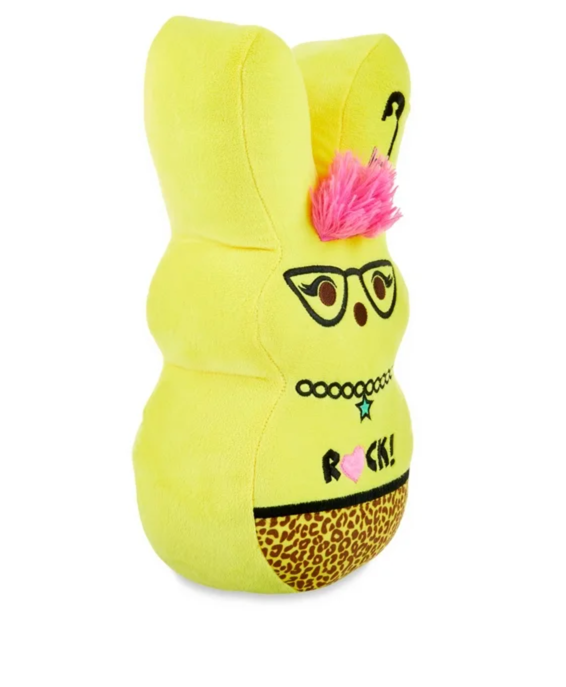 Peeps Peep Easter 15in Emo Yellow Punk Rock Bunny Plush New with Tag