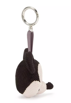 Disney Parks Mickey Mouse Corduroy Plush Keychain Bag Charm New with Tag