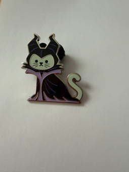 Disney Parks 2026 Cat Malificent Cats and Dogs Halloween Costume Mystery Pin