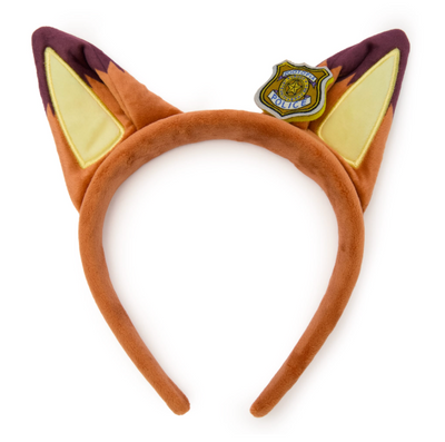 Disney Parks Zootopia 2 Nick Wilde Plush Headband New With Tag