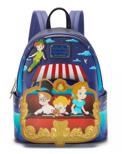 Disney Parks Peter Pan's Flight Loungefly Mini Backpack New With Tag