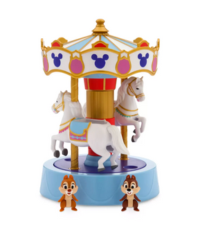 Disney Parks Chip Dale and Carrousel Castle Accessory Playset New with Box