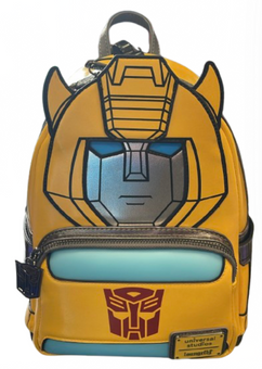 Universal Studios Loungefly Transformers Bumblebee Backpack Yellow New With Tag