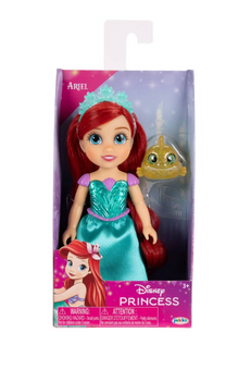 Disney Princess 6" Petite Ariel Doll & Flounder Figure Toy New With Tag
