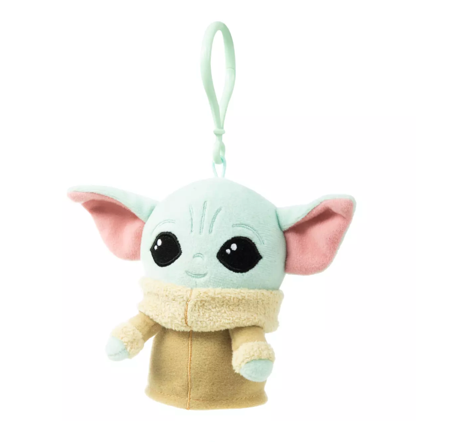 Disney Parks Star Wars: The Mandalorian Grogu Plush Keychain New