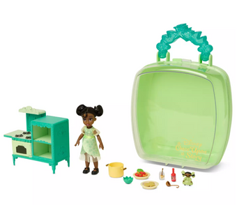 Disney Parks Princess Tiana Once Upon a Story Mini Doll Playset New With Tag