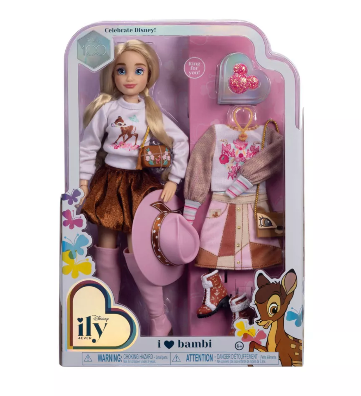 Disney Ily 4EVER Doll Inspired by Bambi with Accessories New with Box