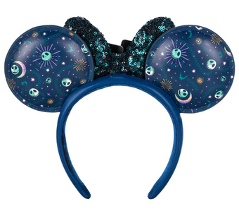 Disney Parks Nightmare Before Christmas Jack & Sally Ear Headband New With Tag