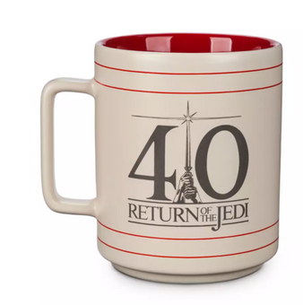 Disney Parks Luke Skywalker Yoda Star Wars Return of Jedi 40th Mug New With Tag