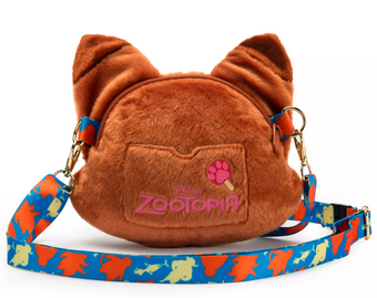 Disney Parks Nick Wilde Plush Crossbody Bag – Zootopia New With Tag