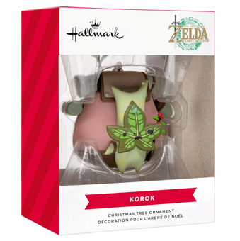 Hallmark Legend of Zelda Tears of the Kingdom Korok Christmas Ornament New Box