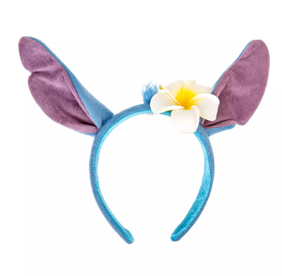 Disney Parks Stitch Plush Ear Headband for Adults New With Tag